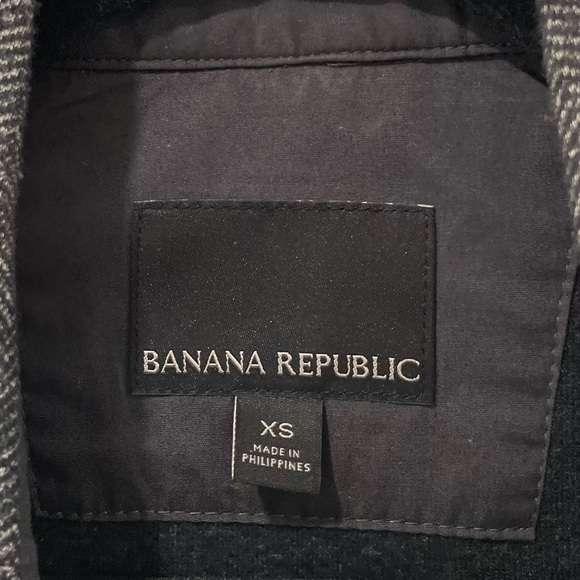 Banana Republic Grey Shacket - Picture 5 of 7